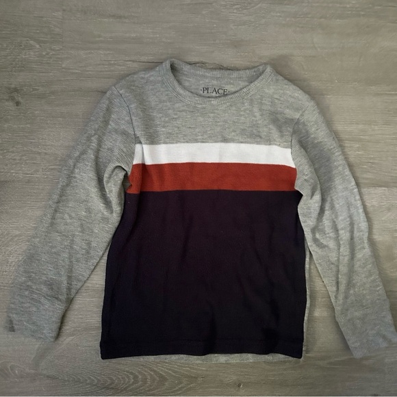 Toddler Boy Fall Clothing Flannel Jeans Sweater Long Sleeve Size 4T - Picture 6 of 6